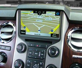 Ford F-350 Navigation